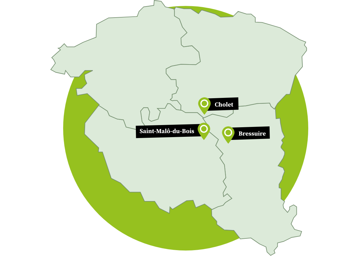 Carte des magasins Obojardin